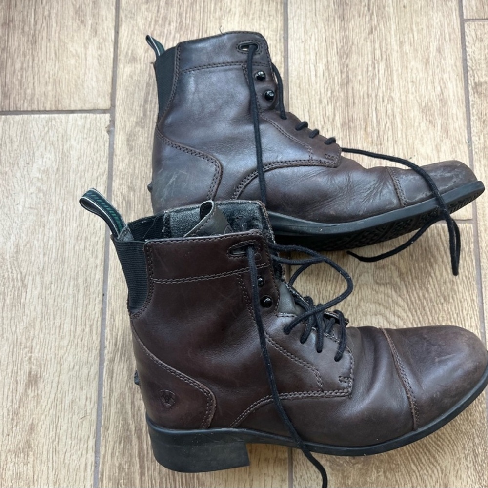 ARIAT size 3 brown paddock boots